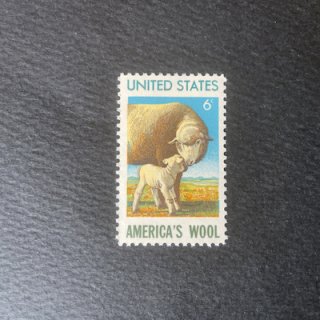 USAの切手・1971年・羊毛産業450年