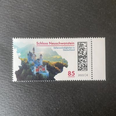 ドイツの切手・2022年・観光・ノイシュバンシュタイン城