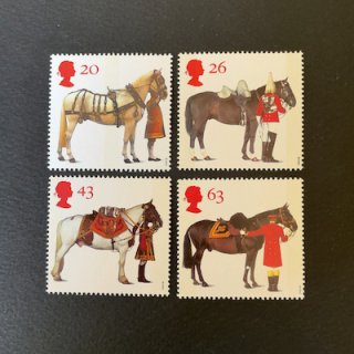 イギリスの切手・1997年・女王の馬（4）
