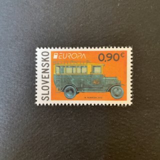 スロバキアの切手・2013年・ヨーロッパ・郵便車