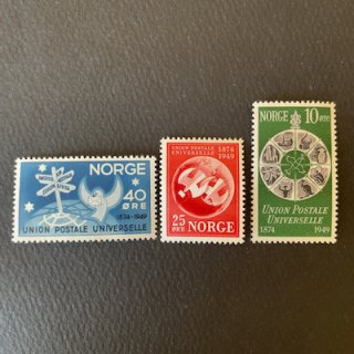 ノルウェーの切手・1949年・UPU75年（3）