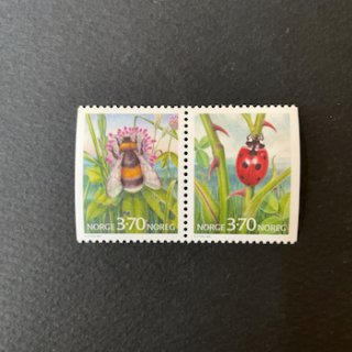ノルウェーの切手・1997年・昆虫（2）