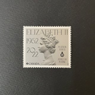 カナダの切手・2022年・エリザベス女王在位70年