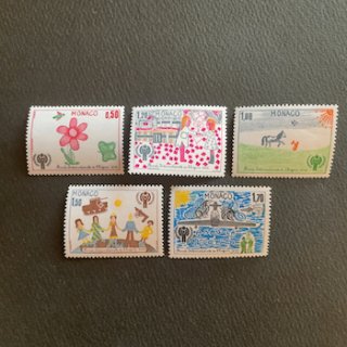 モナコの切手・1979年・国際児童年（5）