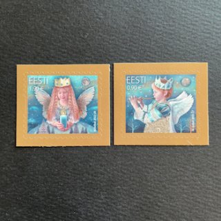 エストニアの切手・2022年・クリスマス（2）セルフ糊