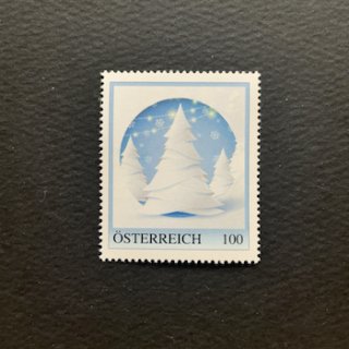 オーストリアの切手・2022年・クリスマス・雪景色