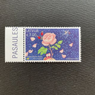 ラトビアの切手・2021年・バラの幽霊