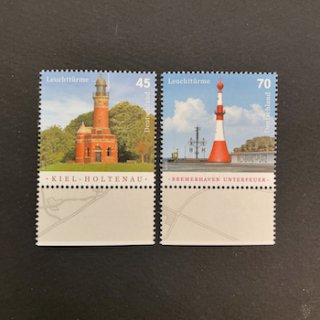 ドイツの切手・2017年・灯台（2）