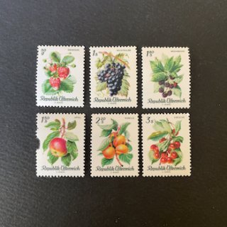 オーストリアの切手・1966年・果実（6）