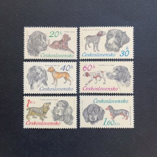 チェコスロバキアの切手・1973年・犬（6）