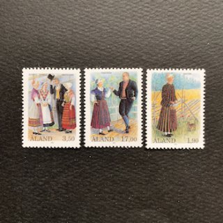 オーランドの切手・1993年・民族衣装（3）