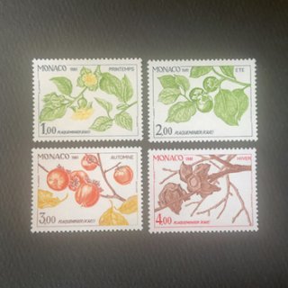 モナコの切手・1980年・四季（4）