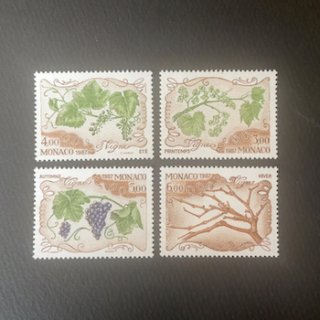 モナコの切手・1986年・四季（4）
