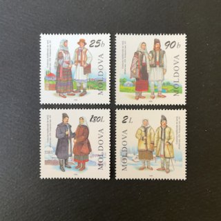 モルドバの切手・1998年・民族衣装（3）