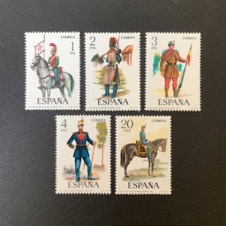 スペインの切手・1977年・衛兵（5）