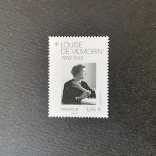 フランスの切手・2019年・ルイーズ・ヴィルモラン