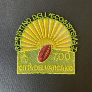 バチカン市国の切手・2022年・国連生態系回復の10年・刺繍（小型シート）