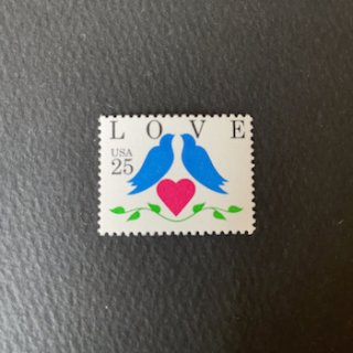 USAの切手・1995年・ラブ・鳥