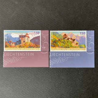 リヒテンシュタインの切手・2017年・ヨーロッパ・城（2）