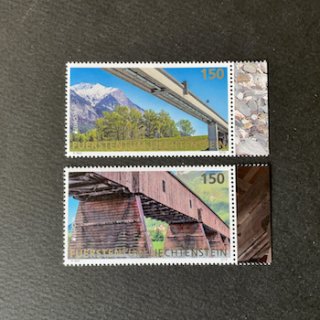 リヒテンシュタインの切手・2018年・ヨーロッパ・橋（2）
