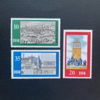 東ドイツの切手・1975年・ワイマール1000年（3）