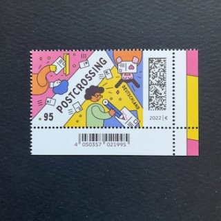 ドイツの切手・2022年・ポストクロッシング