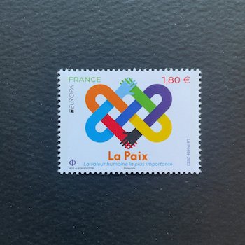 フランスの切手・2023年・ヨーロッパ切手・平和