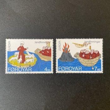 【今日のみ特価】4715 外国切手 フェロー諸島 北欧の神話 大判シート 今日のみ特価】4715 外国切手 フェロー諸島 北欧の神話 大判