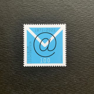 リヒテンシュタインの切手・2021年・Email50年