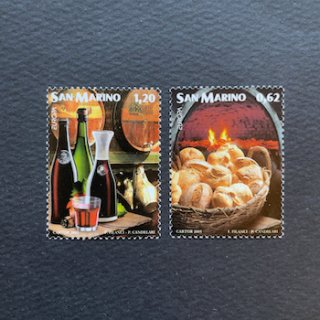 サンマリノの切手・2005年・ヨーロッパ切手・美食（2）