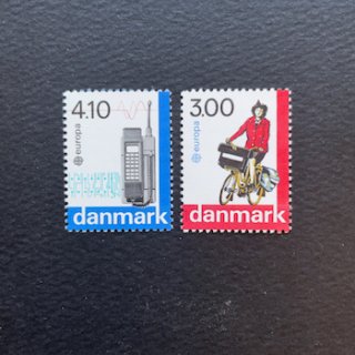 デンマークの切手・1988年・ヨーロッパ切手・通信（2）
