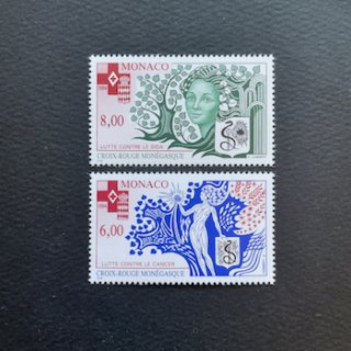 モナコの切手・1995年・赤十字（2）