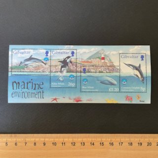 ジブラルタルの切手・1998年・国際海洋年・小型シート