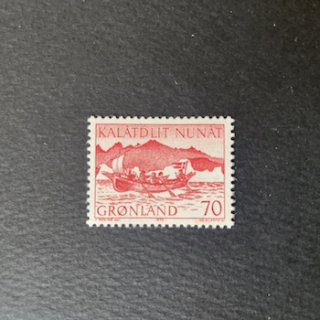グリーンランドの切手・1972年・メールボート