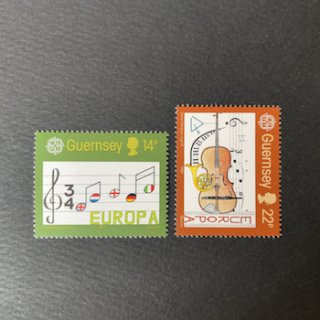 グアンジーの切手・1985年・ヨーロッパ切手・音楽（2）