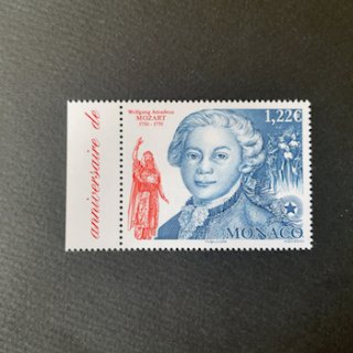 モナコの切手・2006年・モーツアルト生誕250年