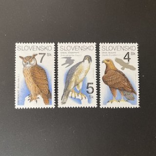 スロバキアの切手・1994年・猛禽類（3）