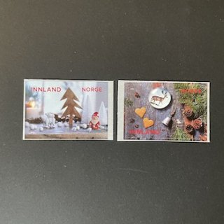 ノルウェーの切手・2018年・クリスマス（2）セルフ糊