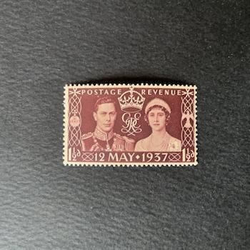 イギリスの切手・1937年・ジョージ6世戴冠式