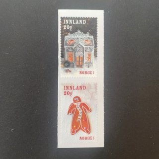 ノルウェーの切手・2022年・クリスマス（2）セルフ糊