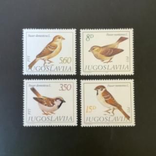 4047 外国切手 ユーゴスラビア 1968年 鳥 美しいデザイン 6種 4047 外国切手 ユーゴスラビア 1968年 鳥 美しいデザイン 6種