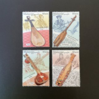 マレーシアの切手・2018年・楽器（4）
