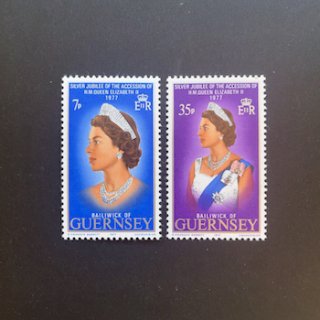 グアンジーの切手・1977年・シルバージュビリー（2）
