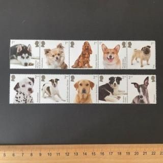 5140 外国切手 ウンム・アル・カイワイン 1967年 犬のデザイン 4種