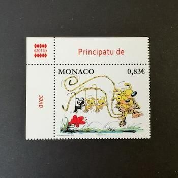 モナコの切手・2016年・コミック・マルスピラミ