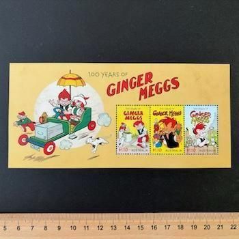 オーストラリアの切手・2021年・ジンジャー・メッグス誕生100年・小型