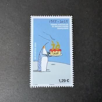 仏領南方南極の切手・2025年・南極地域70年