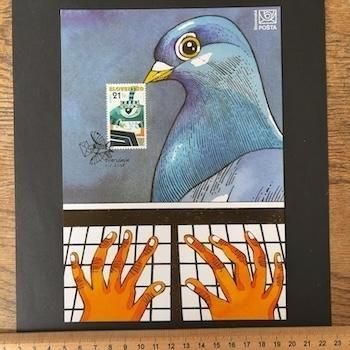 スロバキアの切手・2008年・ヨーロッパ切手・押印カード