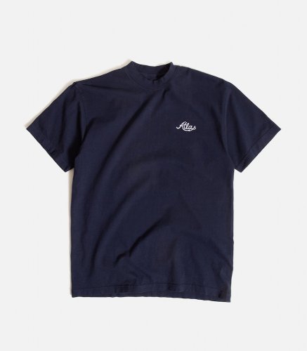 ATLAS Embroidered Bofa T-Shirt / Navy