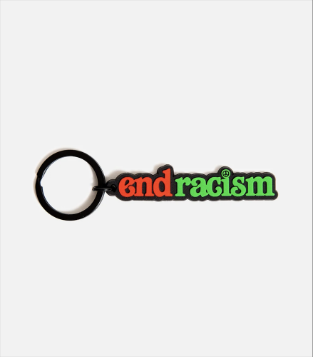 Atlas  End Racism Keychain